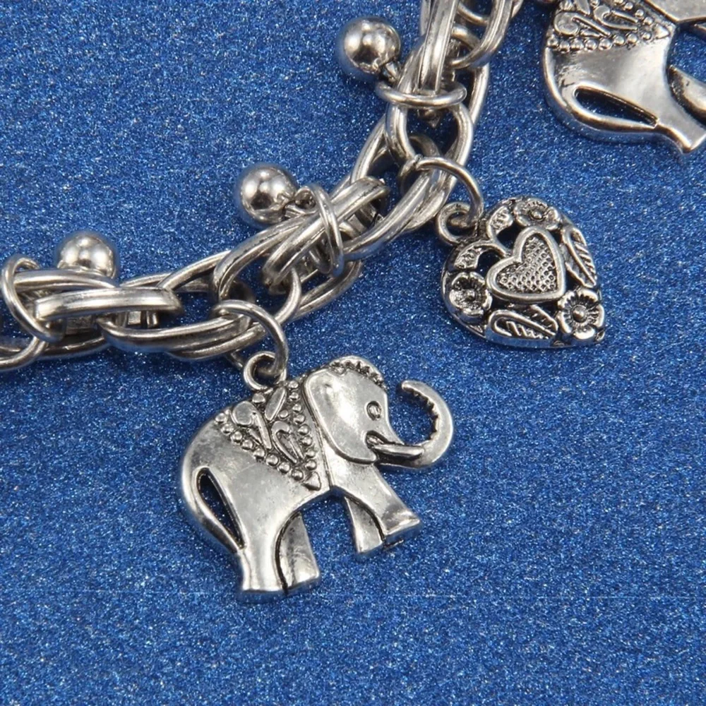 Delta Sigma Theta inspired anklet/bracelet - Picture 4 of 5